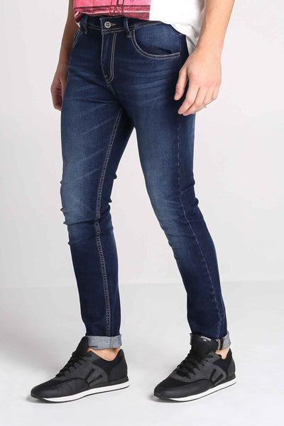 Skinny Fit 5-Pocket Jeans With Zipper Fly