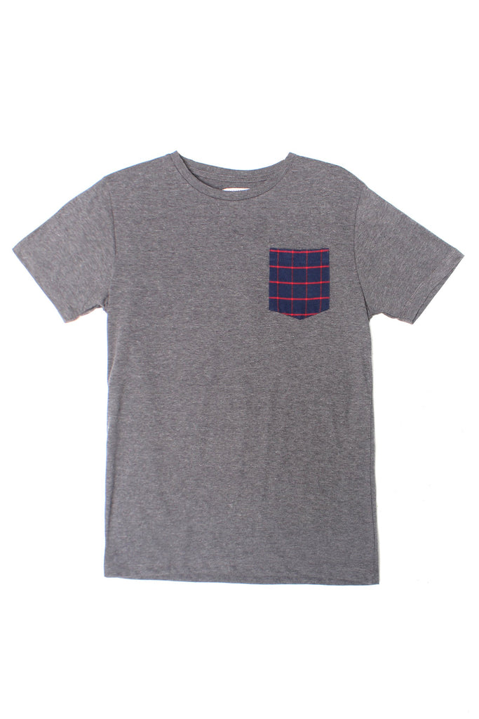 Semi Fit Tee With Pocket Detail