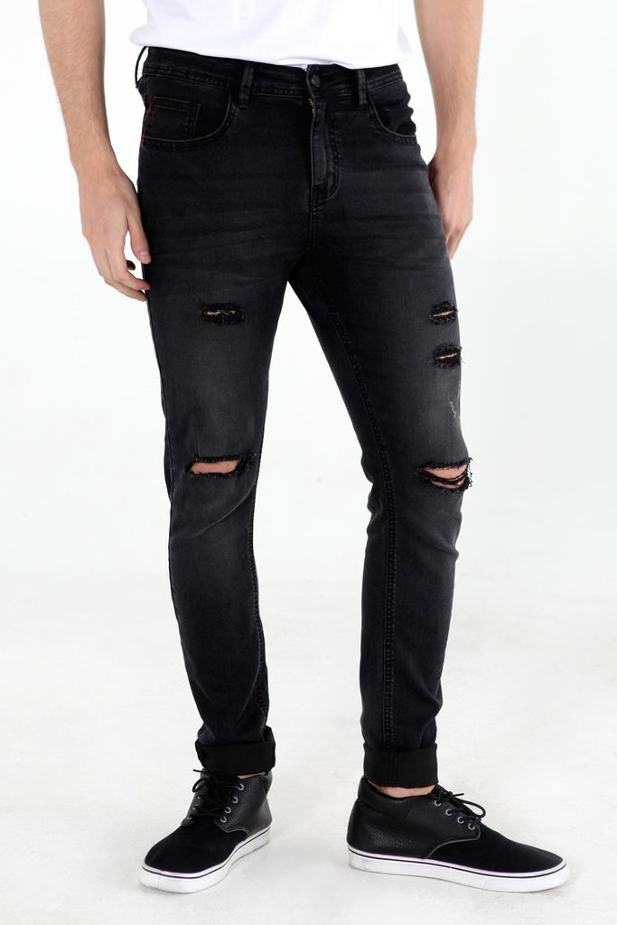 Super Skinny Fit Ripped Jeans