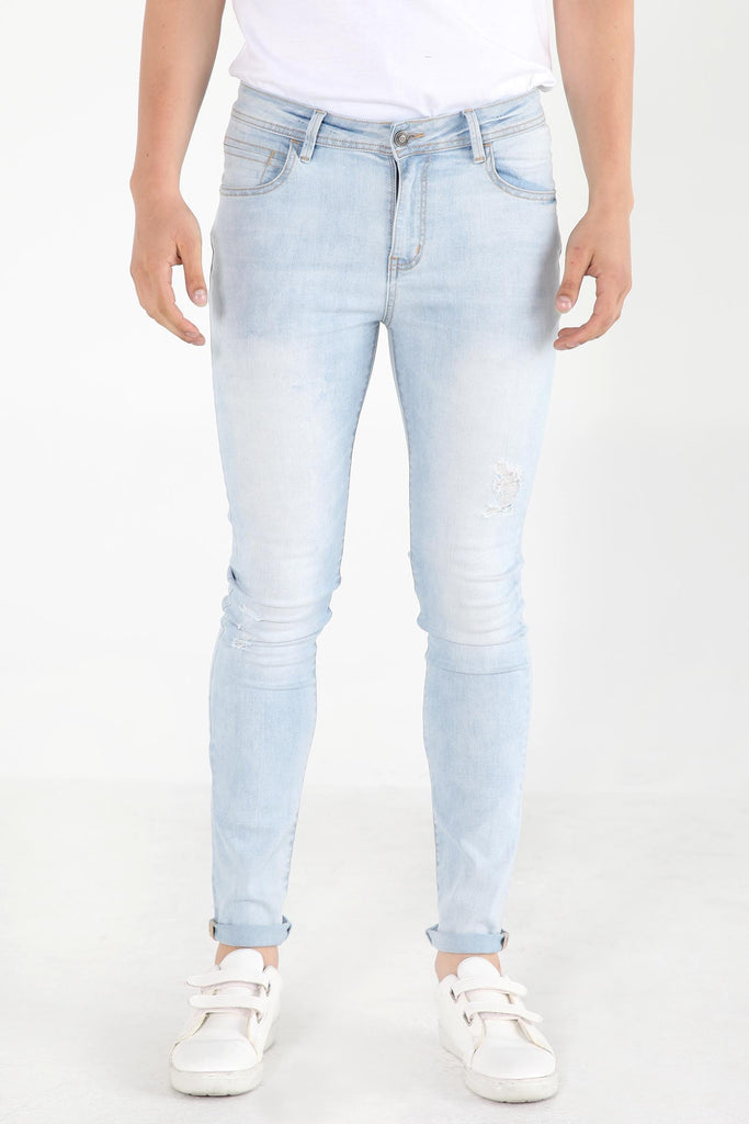 Super Skinny Fit Ripped Jeans