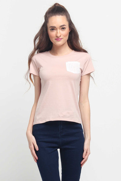 All Day Tee With Pocket Detail