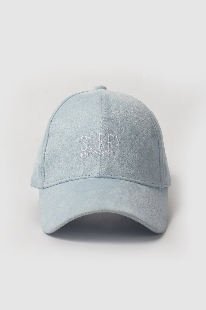 Varsity Baseball Cap With Text Embroidery