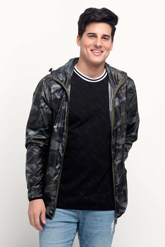 Windbreaker With All-Over Print