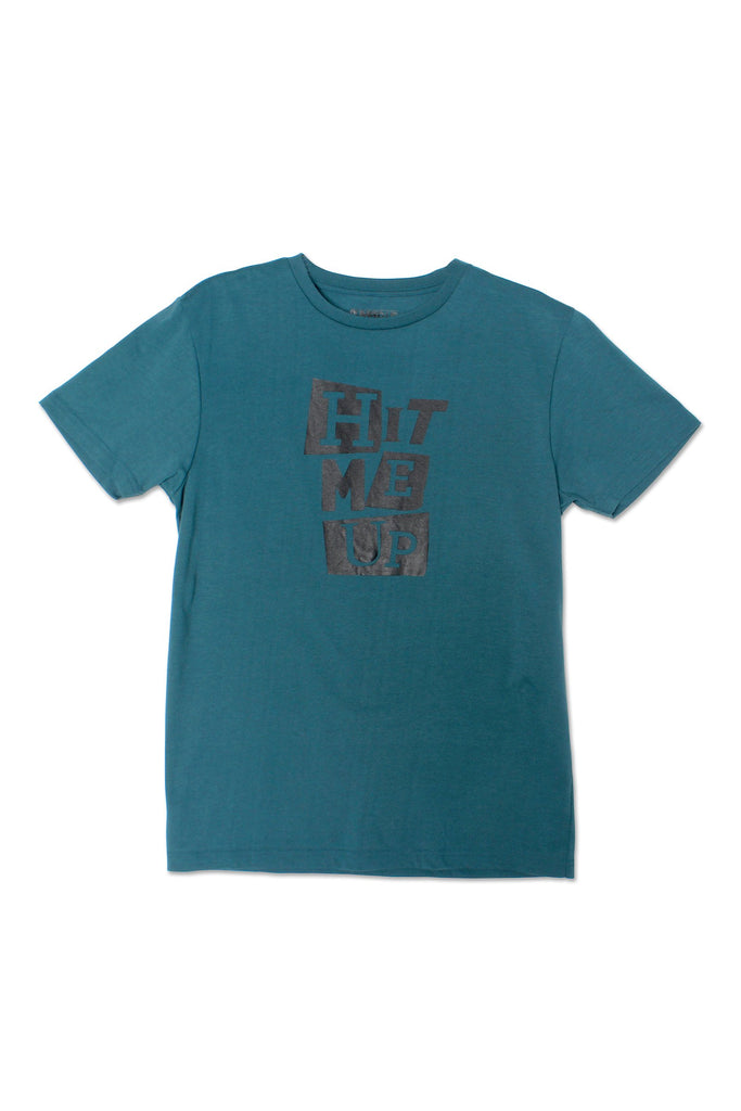 Semi Fit Tee With Graphic Print