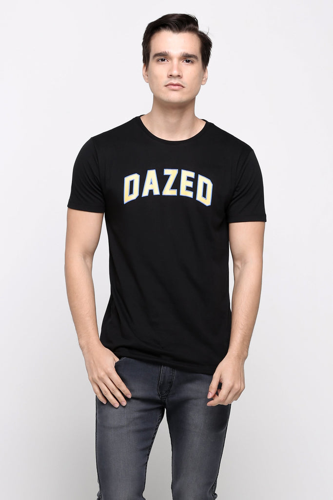 Semi Fit Tee With Graphic Print