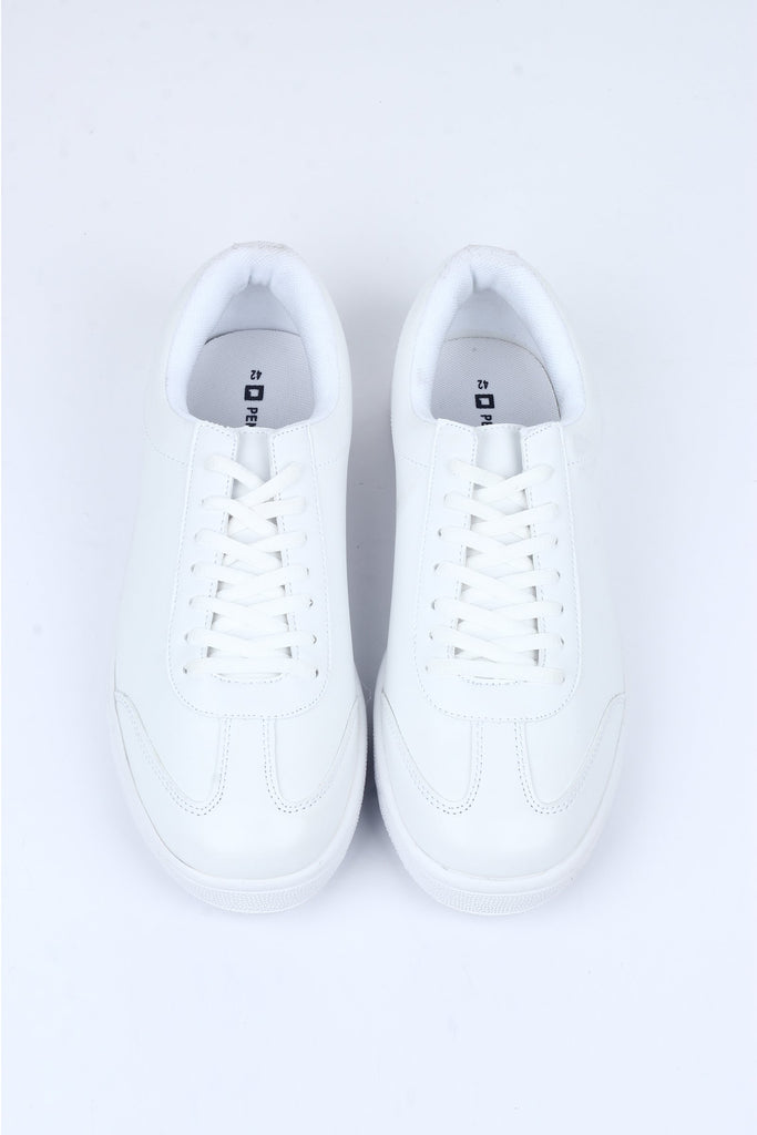 Synthetic Leather Sneakers