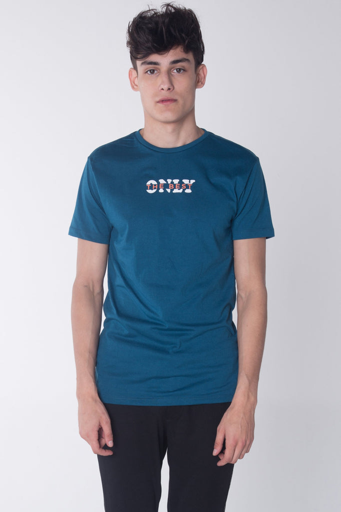 Semi Fit Tee With Graphic Print