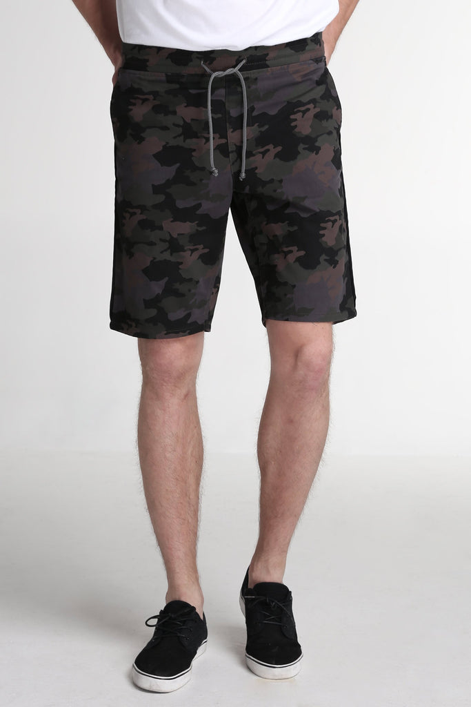 Tapered Fit Printed Shorts
