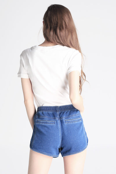 Boxy Tee With Embroidery