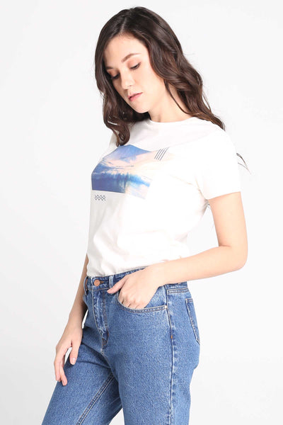 Amboy Regular Fit Tee With Graphic Print