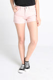 Basic Shorts With Turn-Up Hem