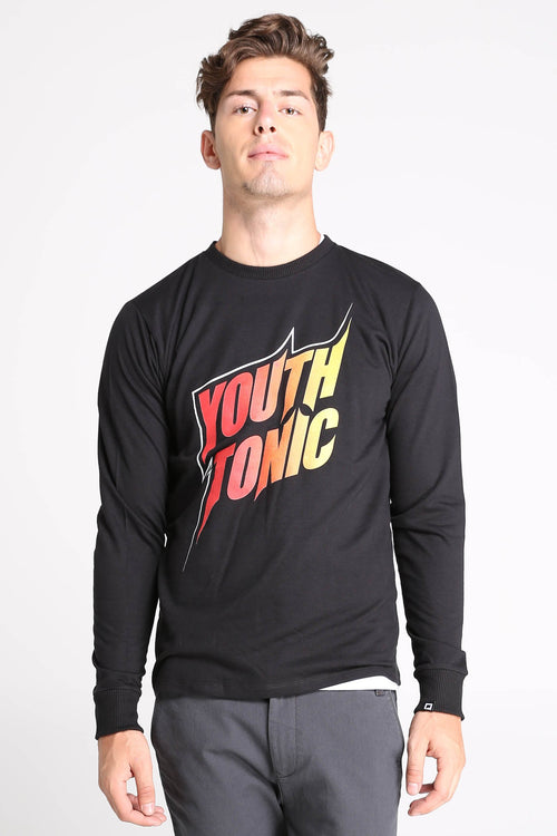Relaxed Fit Pullover With Graphic Print