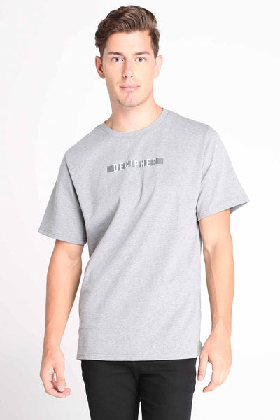 Oversized Tee With Graphic Print