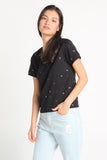 Boxy Fit Tee With All-Over Print