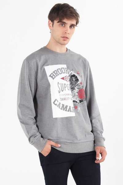 Pullover With Graphic Print