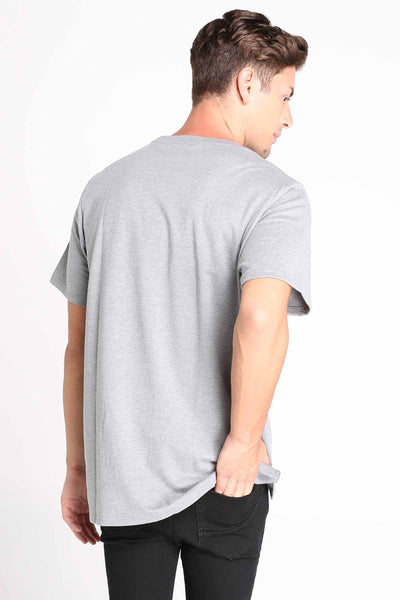 Oversized Tee With Graphic Print
