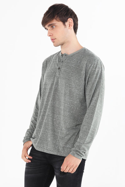 Semi Fit Long Sleeves Tee