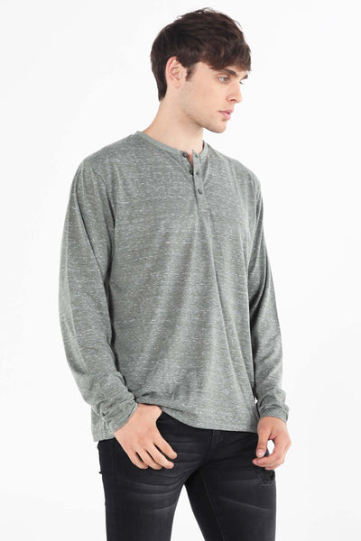 Semi Fit Long Sleeves Tee
