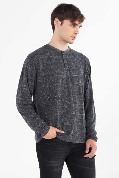 Semi Fit Long Sleeves Tee
