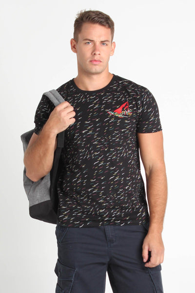 Semi Fit Tee With Embroidery