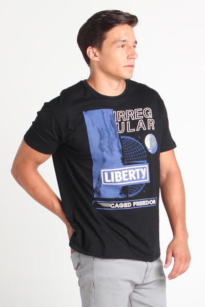 Relaxed Fit Tee With Special Graphic Print