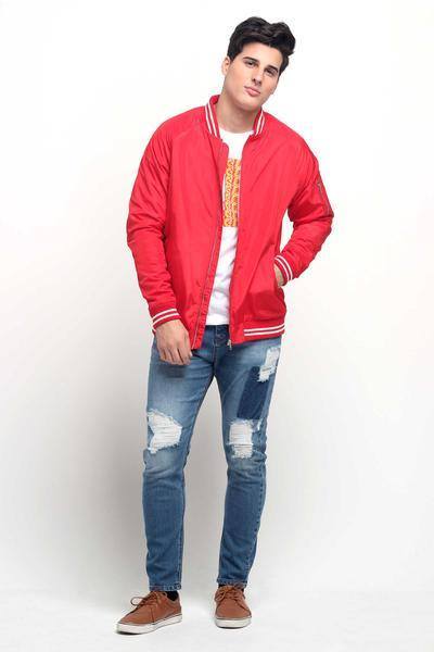 Nylon Bomber Jacket