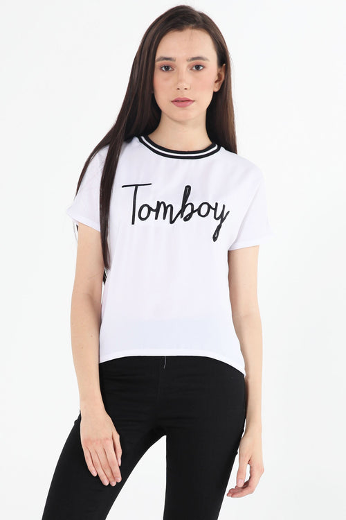 Crepe Shirt With Embroidery