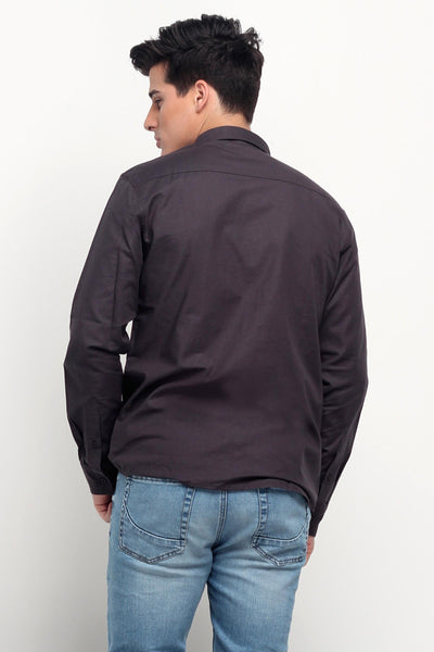 Oxford Shirt With Pocket Detail