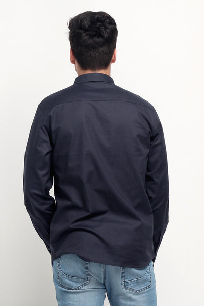 Oxford Shirt With Pocket Detail