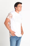 Relaxed Fit Tee With Color Blocking
