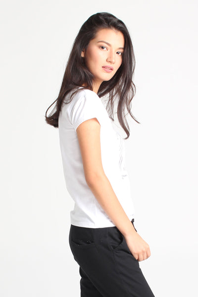 Relaxed Fit Tee With Graphic Print