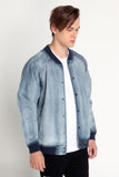 Denim Bomber Jacket