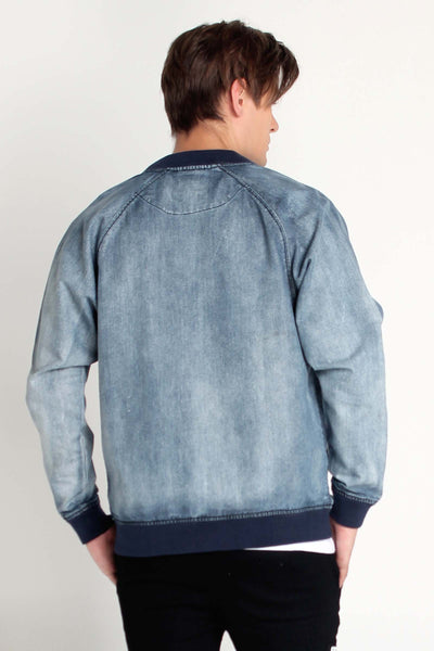 Denim Bomber Jacket