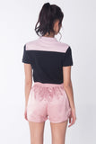 Semi Fit Polo Shirt With Zipper Detail