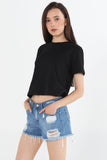Boxy Tee With Knot Detail