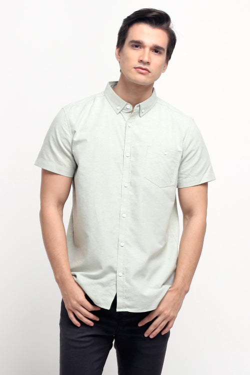 Oxford Shirt With Pocket Detail