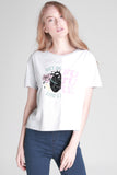 Regular Fit Tee With Graphic Print
