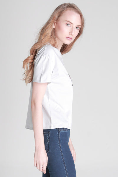 Regular Fit Tee With Graphic Print