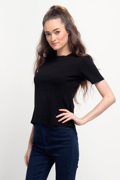 Ribbed Semi Fit Tee