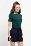 Ribbed Semi Fit Tee
