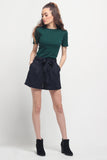 Ribbed Semi Fit Tee