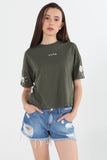 Relaxed Fit Tee With Graphic Print
