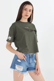 Relaxed Fit Tee With Graphic Print