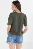 Relaxed Fit Tee With Graphic Print