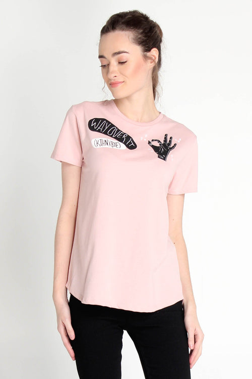 Tee With Graphic Print