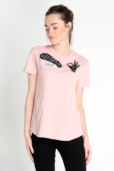 Tee With Graphic Print