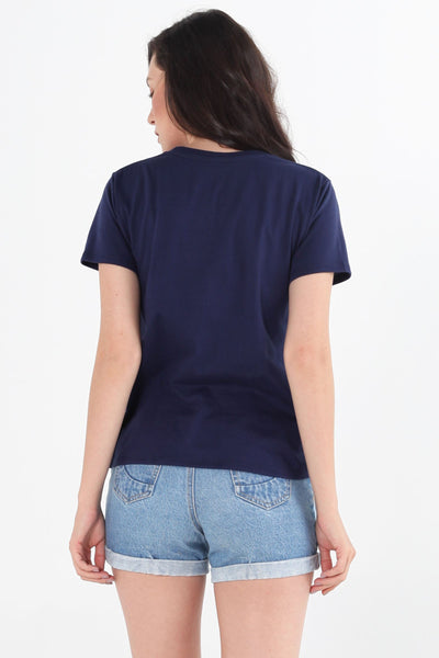 Regular Fit Tee With High Density Graphic Print