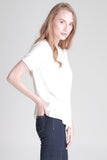 Semi Fit Tee With Side Slit