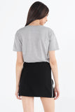 Boyfriend Fit Tee With Graphic Print