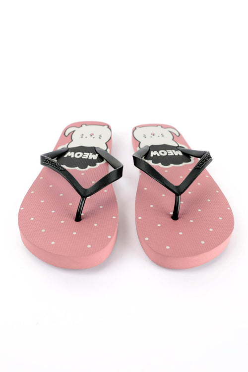 Ladies' Printed Flip Flops
